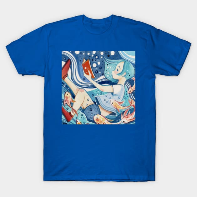 Underwater T-Shirt by Alina Chau